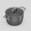 Isometric saucepan 3D isolated render Olla para cocina