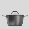 Isometric saucepan 3D isolated render Olla para cocina